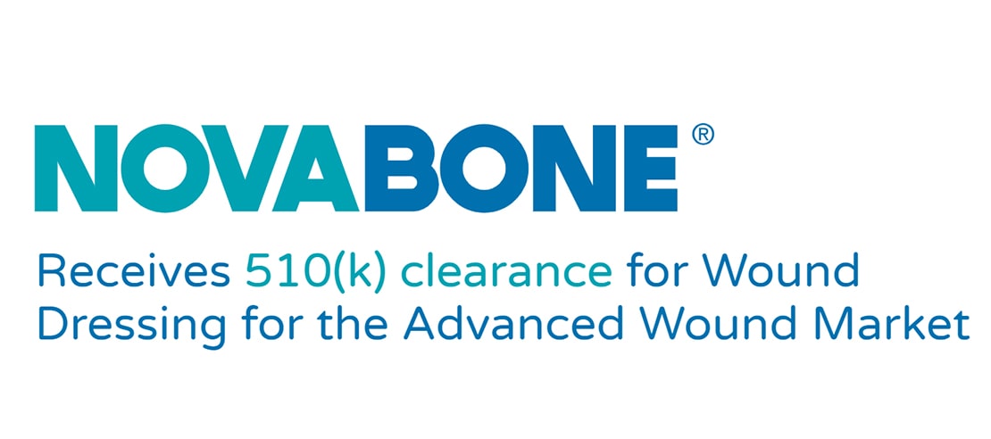 NovaBone Products Receives 510(k) Clearance for Wound Dressing for the Advanced Wound Market