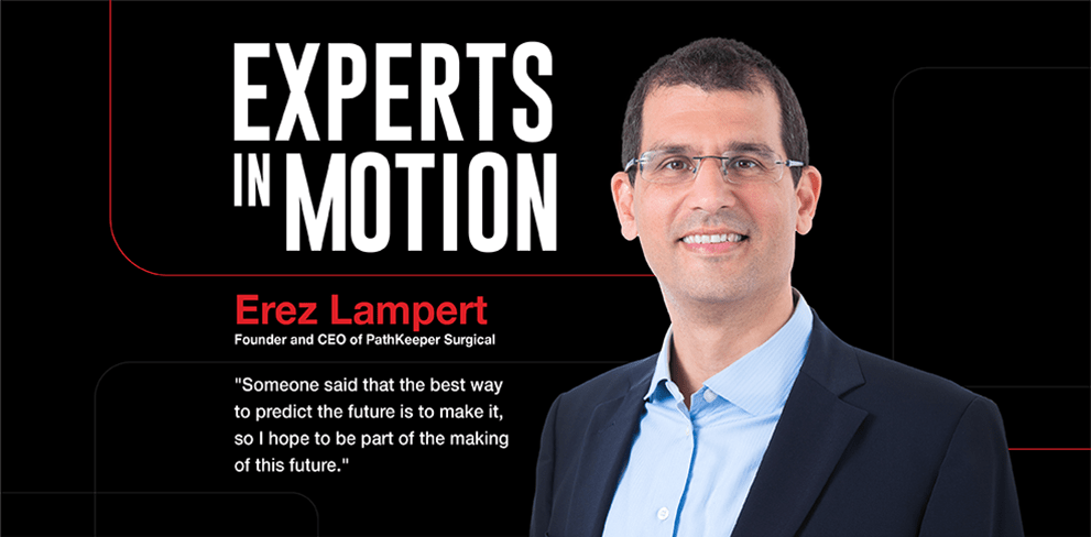Erez Lampert, PathKeeper Surgical, CEO, on the AI-Driven 3D Imaging Revolution