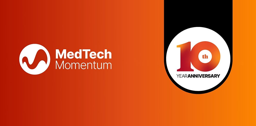 medtech momentum healthcare marketing rebrand banner